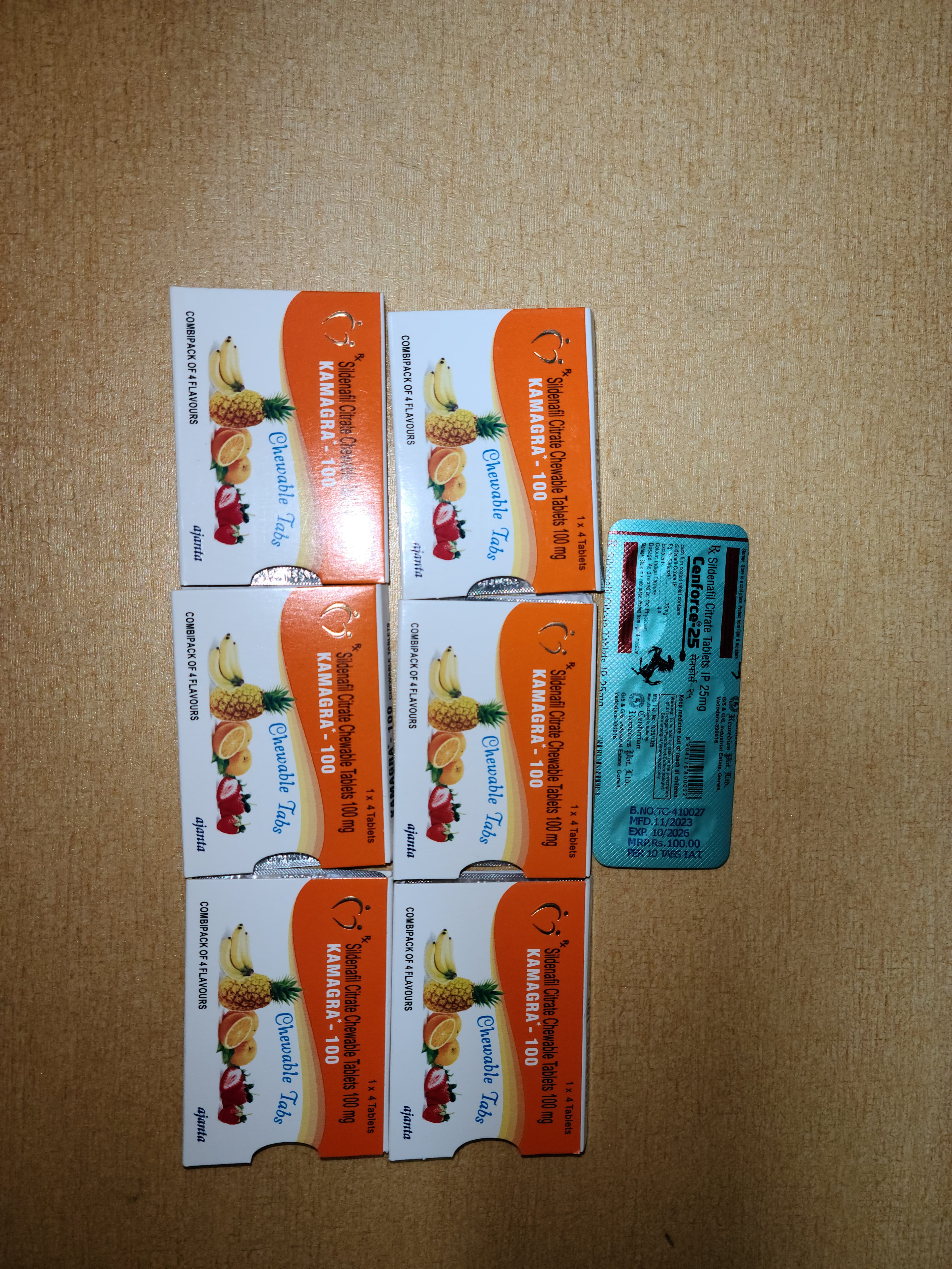 카마그라 츄어블 100mg 직구 후기