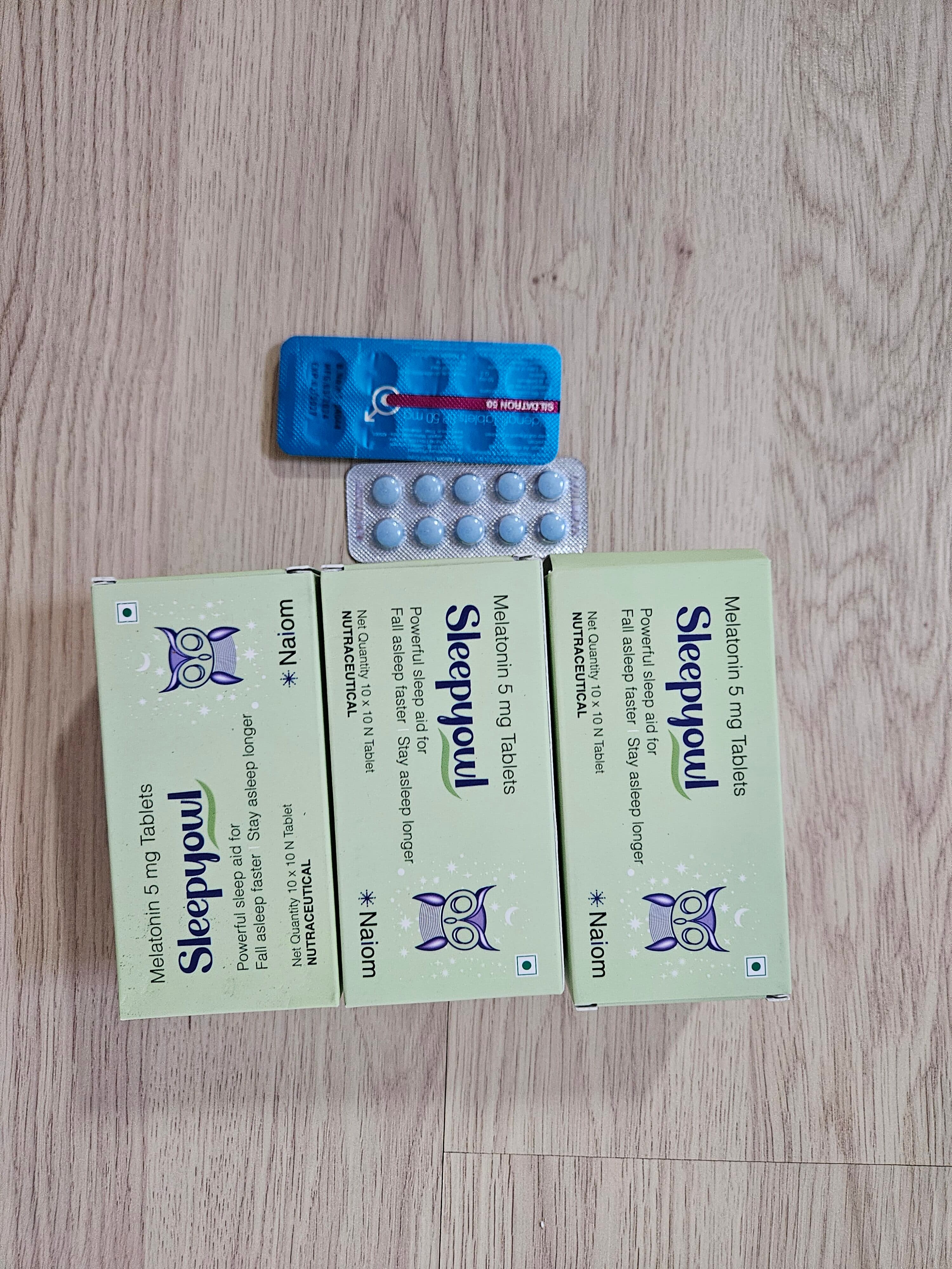 슬립요울 5mg (멜라토닌 Melatonin 5mg) 직구 후기