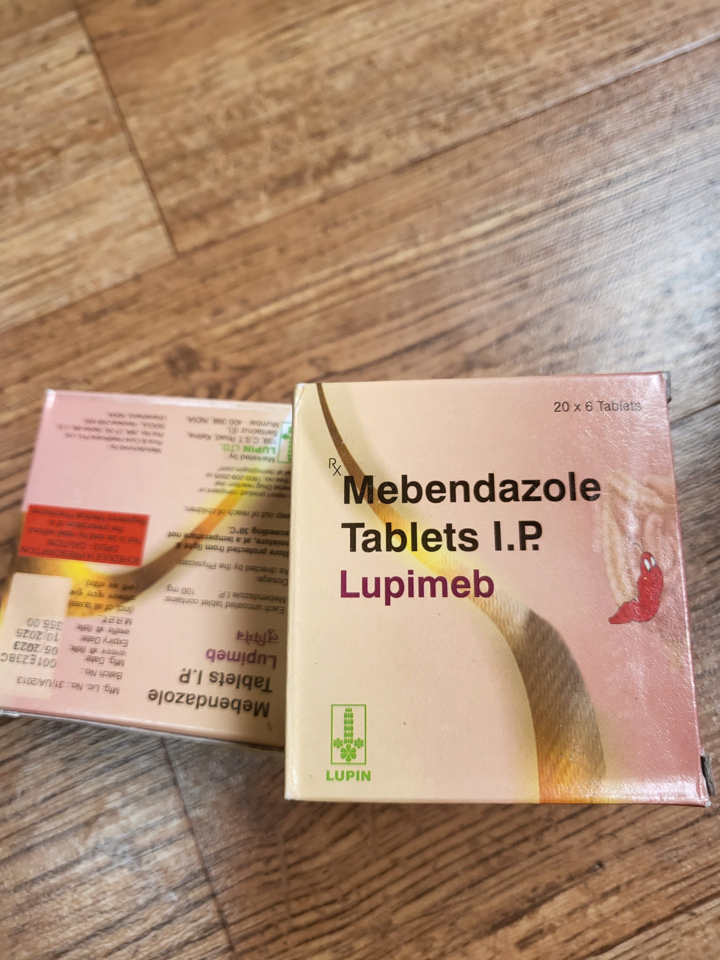 메벤다졸 루피멥 100mg 직구 후기