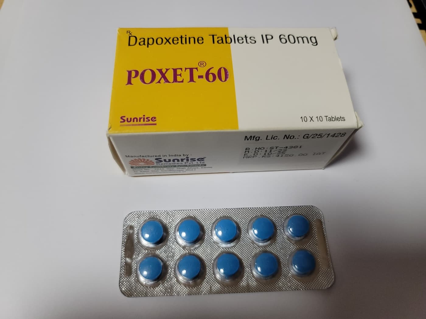 폭세트 60mg 직구 후기