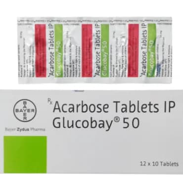 글루코바이 50mg ( 아카보스 Acarbose 50mg )