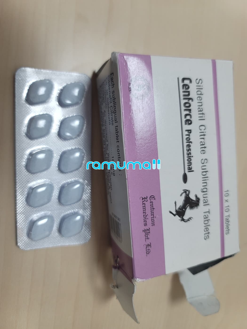 센포스 프로페셔널 100mg (혀 아래에 녹여 복용) 직구 후기