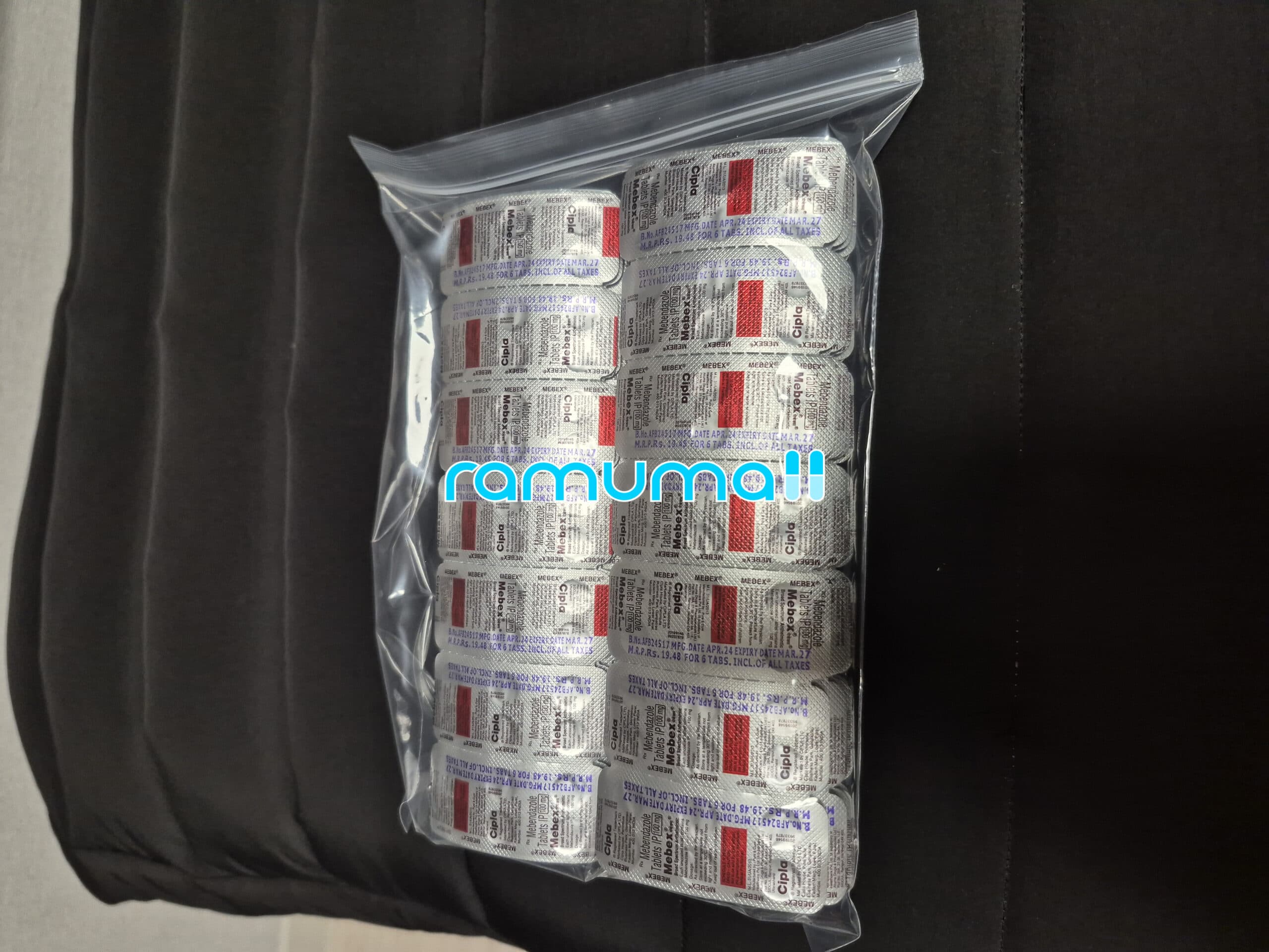 메벤다졸 메벡스 100mg 직구 후기