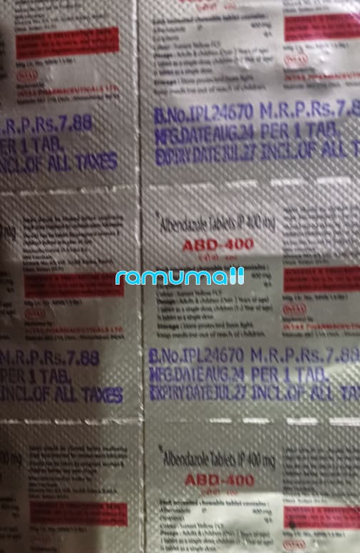 알벤다졸 ABD 400mg 직구 후기