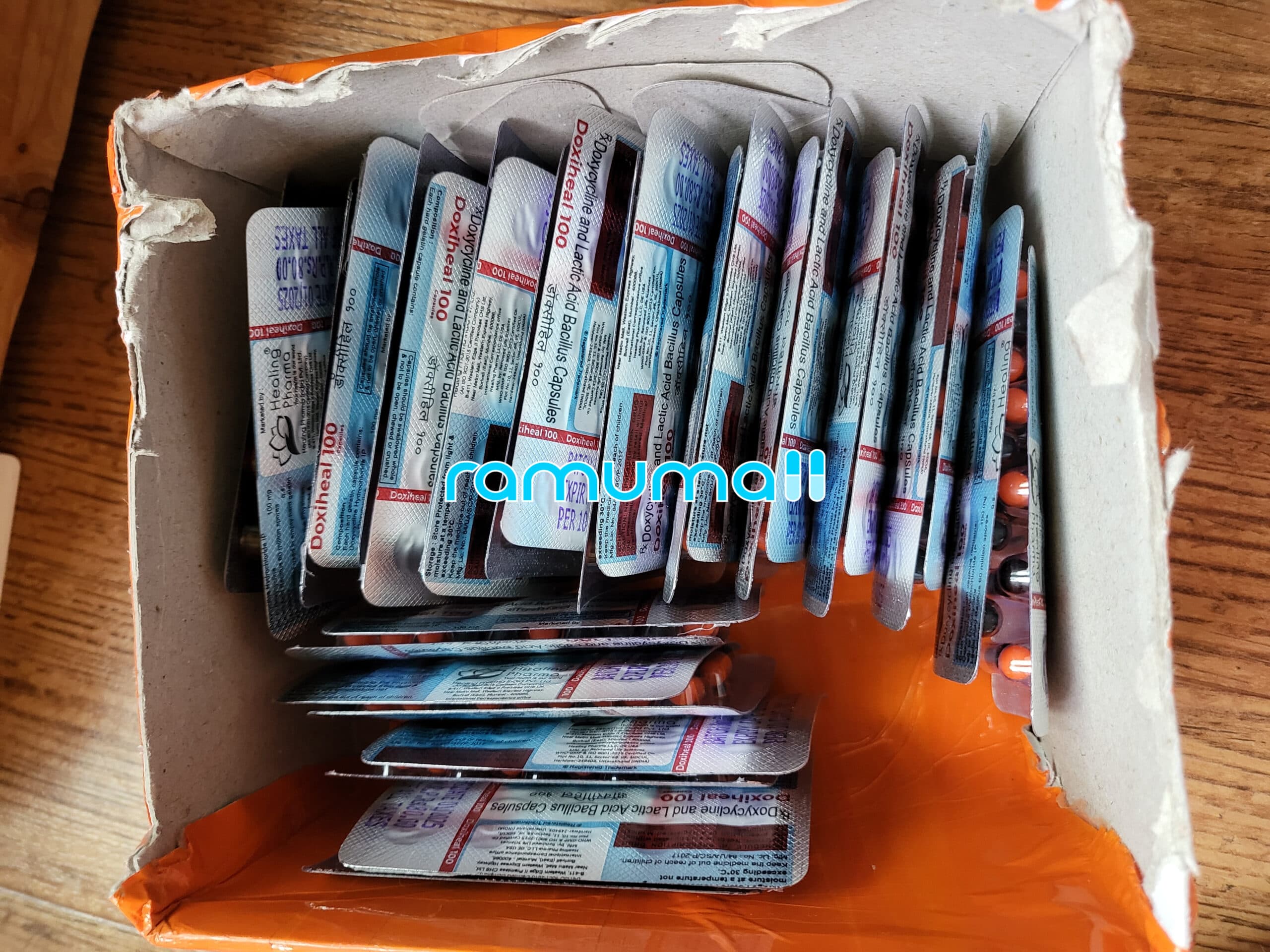 독시사이클린 독시힐 100mg (독시사이클린 Doxycycline 100mg) 직구 후기
