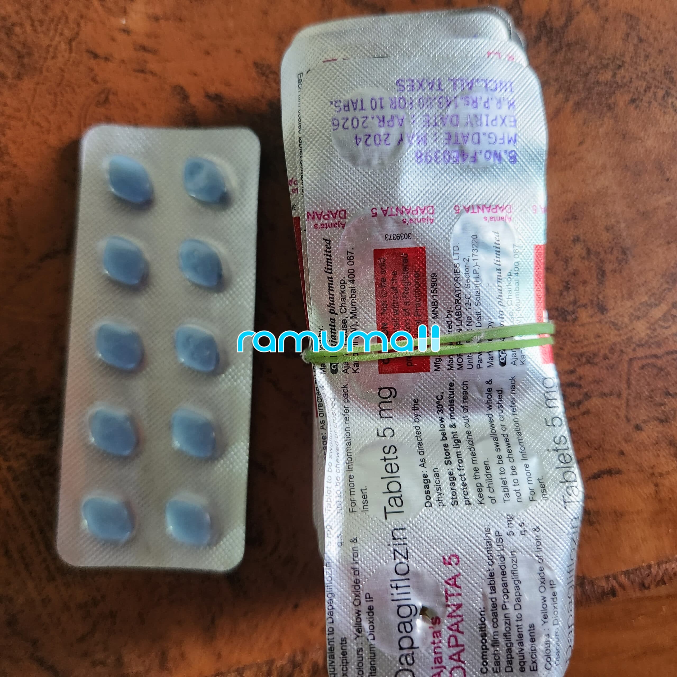 다판타 5mg (다파글리플로진 Dapagliflozin) 직구 후기