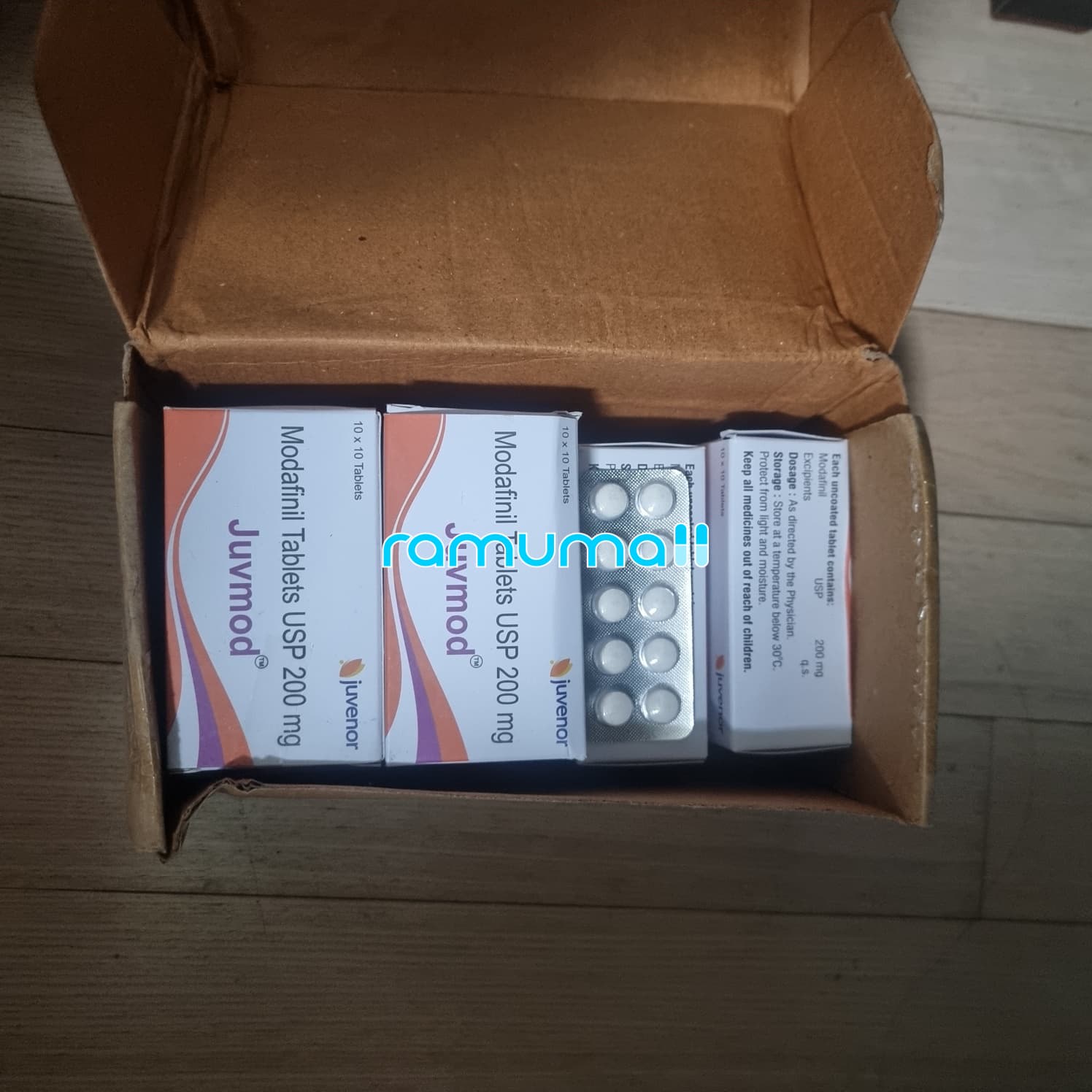 모다피닐 JUVMOD 200mg 직구 후기