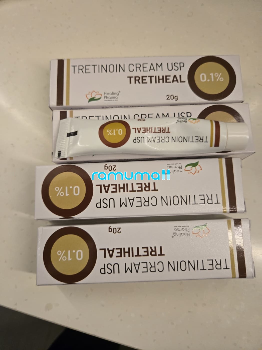 트레티힐 0.1% 20g (트레티노인 0.1% ) 직구 후기