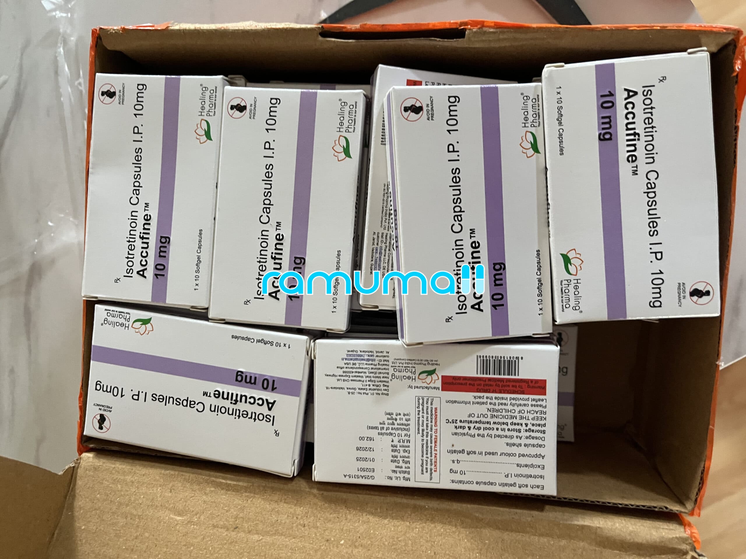 아큐파인 (이소트레티노인) 10mg 직구 후기